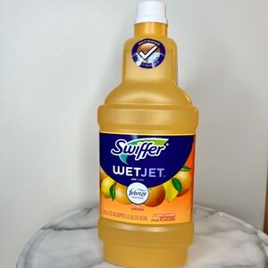 Swiffer WetJet Floor Cleaner Refill Citrus zest Febreze Freshness 1.25L 42.2